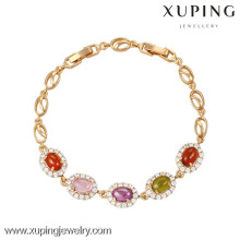 73935- Pulsera de mujer generosa de alta calidad Hight Quality con chapado en oro de 18 quilates